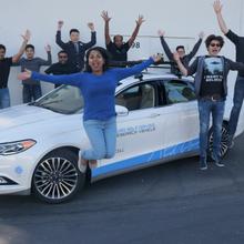 Auro Ridecell team with Ford Fusion autonomous research vehicle
