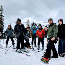 Auro Robotics team ski trip at Lake Tahoe