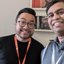 Jit Ray Chowdhury with Garry Tan